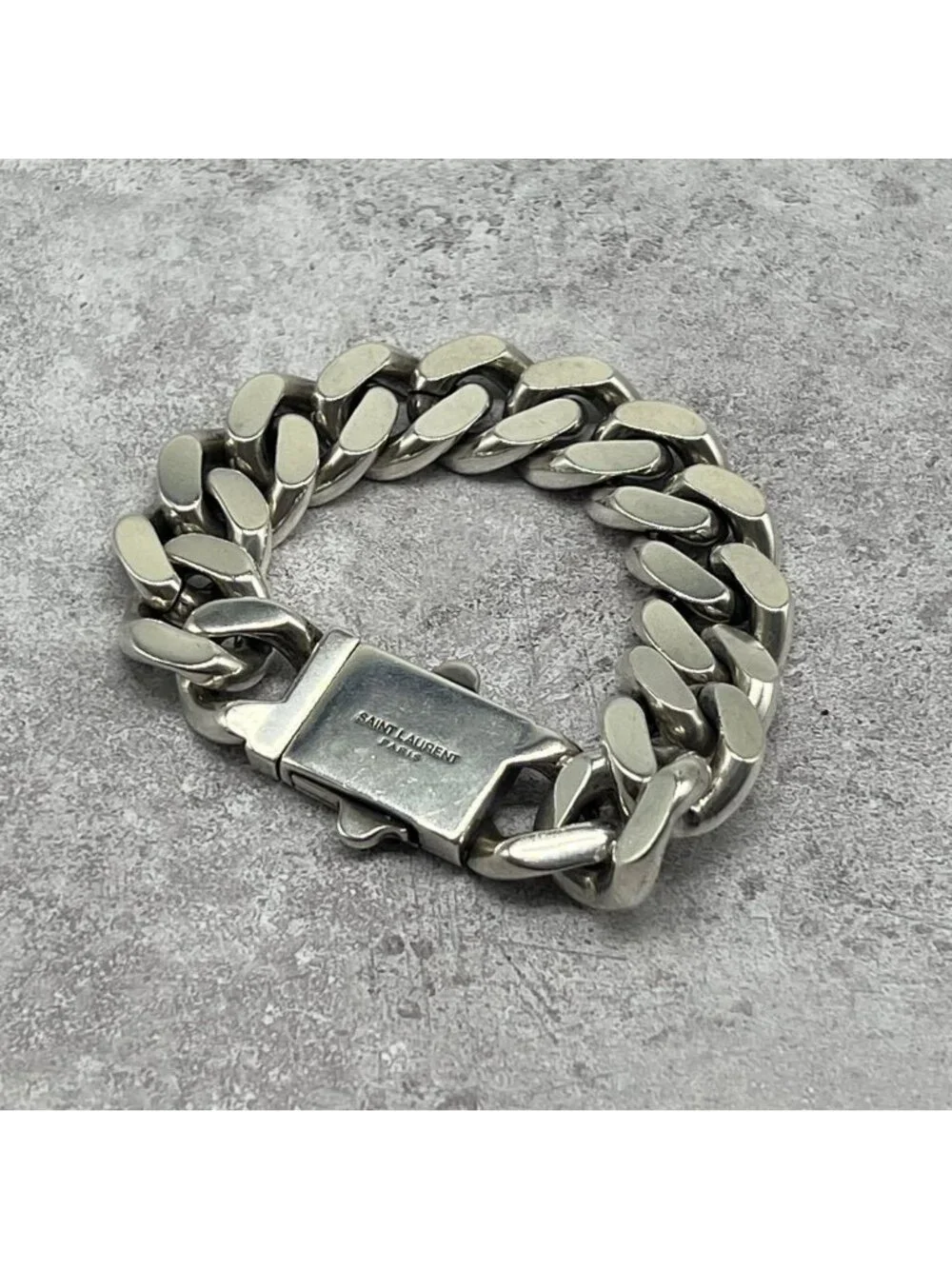 Saint Laurent Chain Bracelet Metal